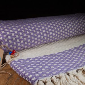 Ecoplaid Piqué Violett