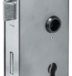 Panikgittertorschloss 140PGN Fkt.D ktg 33/60/72/9mm DIN L VA AMF