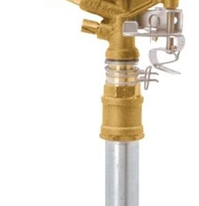 Kreis- u.Sektoren-Hochregner V60S D.32m G3/4Zoll AG MS m.Standspitzen GEKA