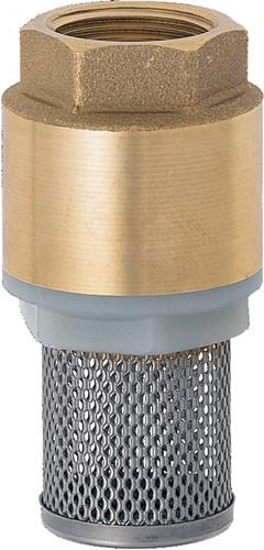 Fußventil GEKA Messing/Chromstahl IG 1 Zoll GEKA