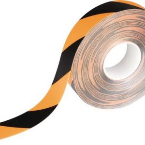 Bodenmarkierungsband DURALINE® 50/07 R9 schwarz/gelb L.30m B.50mm DURABLE