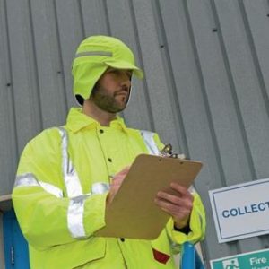 Anstoßkappe First Base 3 52-65cm signalgelb EN812:A1 EN471 3M