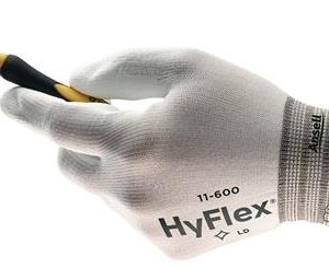 Handschuhe HyFlex 11-600 Gr.7 weiß EN 388 PSA II Nyl.m.PU ANSELL - VPE: 12
