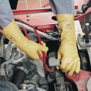 Handschuhe Gobi 109 Gr.9 gelb BW-Trikot m.Nitril EN 388 PSA II HONEYWELL - VPE: 10