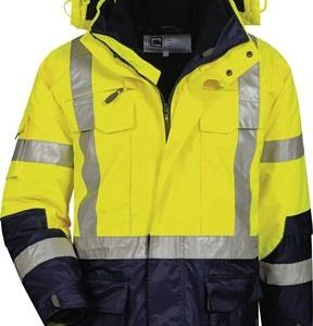 Warnschutzparka Jekyll Gr.M gelb/marine ELYSEE