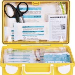 Erste Hilfe Koffer Extra Büro B260xH170xT110ca.mm leuchtgelb SÖHNGEN