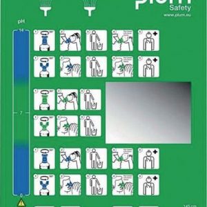 Augennotfallstation 1x200 ml pH Neutral,1x0,5l Augenspül. PLUM