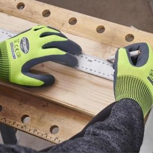 Handschuhe Flexter Gr.10 neogelb/grau EN 388 PSA II 12 PA - VPE: 12