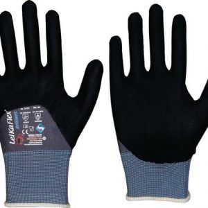 Handschuhe LeikaFlex® Brilliant Gr.9 grau/schwarz PSA II 12 PA LEIPOLD - VPE: 12