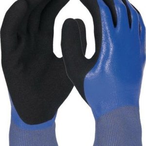 Schnitthandschuh Ultra DRY CUT D Gr.8 blau/schwarz EN 388,EN 407 PSA II PRO FIT - VPE: 12