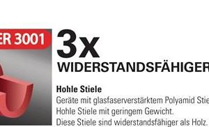 Holländer Schaufel FIBER 3001 Gr.2 290x240mm m.Polyamidstiel POLET