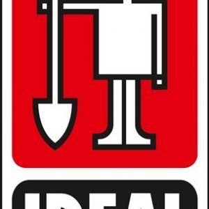 Spatenschaufel 300x220mm m.Eschen-Langstiel 1900g IDEAL