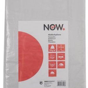 Allzweckplane B2000xL3000mm m.Aluminiumösen naturfarben NOW