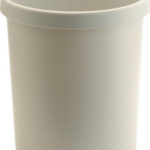 Papierkorb 30l H405xØ350mm m.Griffrand Ku.lichtgrau