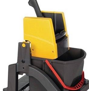 Reinigungswagen Eimer 1 x 17l u.Presse Ku.VERMOP