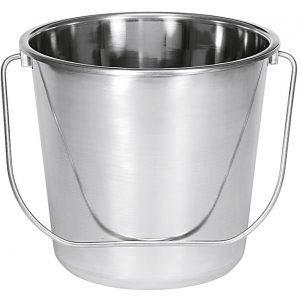 KARL KRÜGER Eimer 8 l Edelstahl