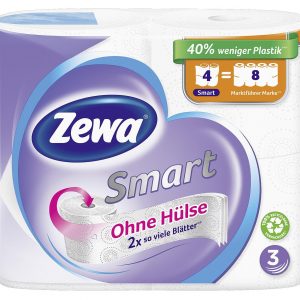 ZEWA Toilettenpapier 'Smart' 4er Pack