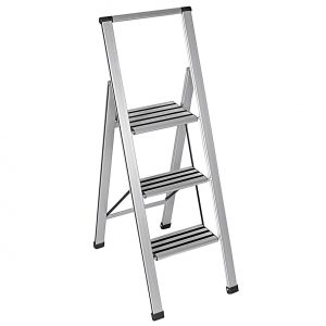 WENKO Klapptritt 3stufig Aluminium 127cm