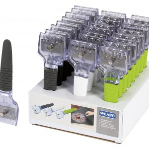 WENKO Kochfeldschaber mit 3 Klingen