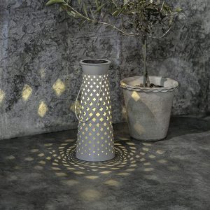 STAR TRADING LED Solardekolaterne 'Romby'