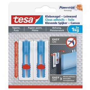 TESA Klebenagel- Leinwand Ta+Pu 2St